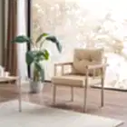 Saye Metal Bahçe Balkon Oturma Takımı 2+1+1+Orta Sehpa Cappuccino-1