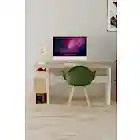 Leo Kitaplıklı Çalışma Masası Atlantik Çam-3