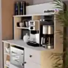 Latte Çok Amaçlı Dolap Kahve Köşesi Beyaz-2
